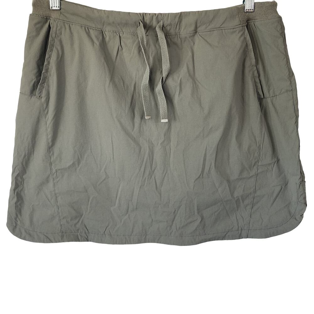 Le Verde Women's Nylon Activewear Hiking Performance Skirt w/ Shorts Size XL